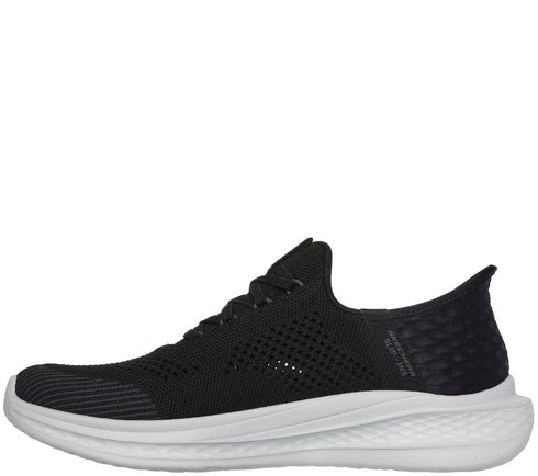 Pantofi sport, barbati, SKECHERS SLIP-INS RF SLADE QUINTO 210810-BLK negru, textil